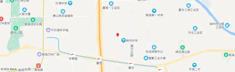 佛山夏南村_公交站地图_佛山公交_妙搜公交查询2025