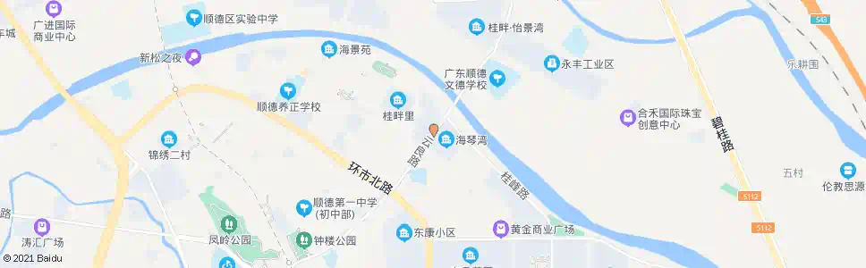 佛山丽景花园_公交站地图_佛山公交_妙搜公交查询2025