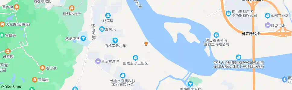 佛山山根_公交站地图_佛山公交_妙搜公交查询2025