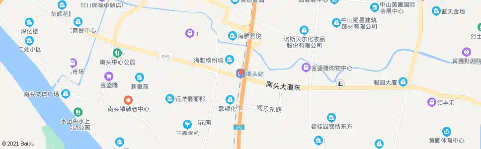 佛山城轨南头站_公交站地图_佛山公交_妙搜公交查询2025