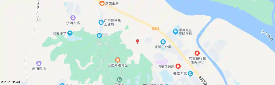 佛山豸甫市场_公交站地图_佛山公交_妙搜公交查询2025