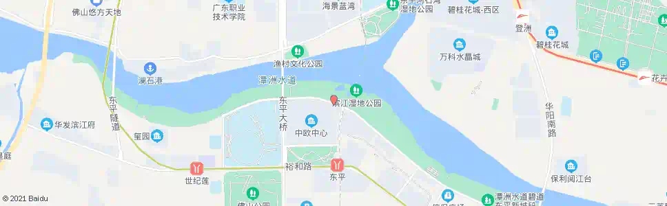 佛山商务中心_公交站地图_佛山公交_妙搜公交查询2025
