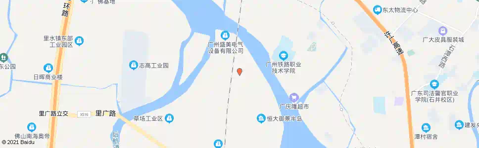 佛山西华寺_公交站地图_佛山公交_妙搜公交查询2025