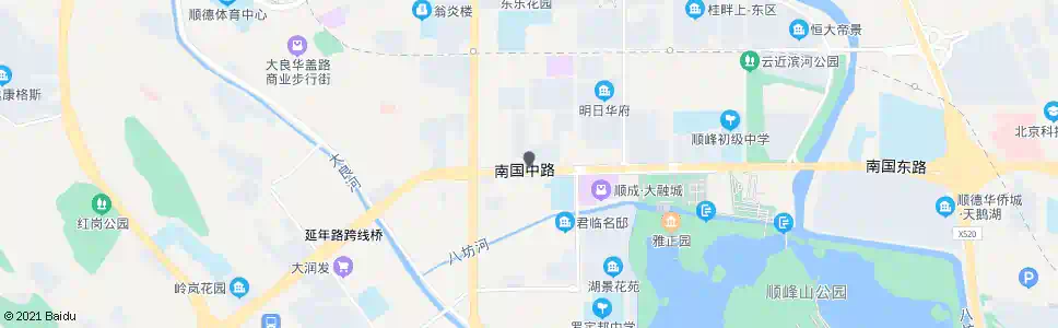 佛山碧溪路南国路口_公交站地图_佛山公交_妙搜公交查询2025