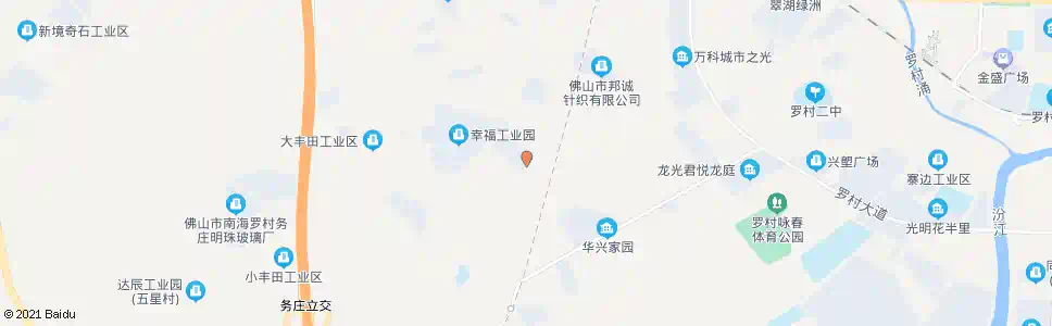 佛山幸福村_公交站地图_佛山公交_妙搜公交查询2025