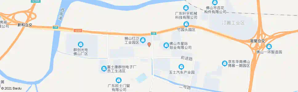佛山红沙生活区枢纽站_公交站地图_佛山公交_妙搜公交查询2025