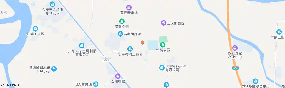 佛山江义员工村_公交站地图_佛山公交_妙搜公交查询2025