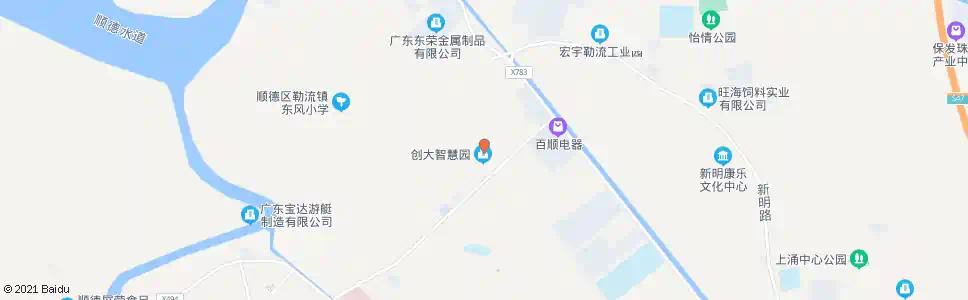 佛山联胜村(大明一路)_公交站地图_佛山公交_妙搜公交查询2025