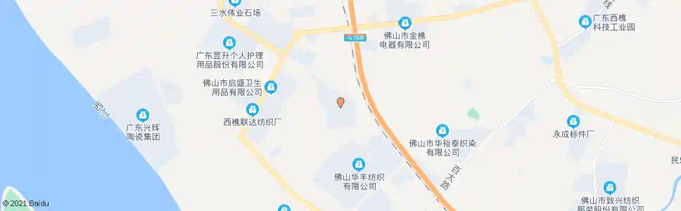 佛山创业大道中(黛富妮)_公交站地图_佛山公交_妙搜公交查询2025
