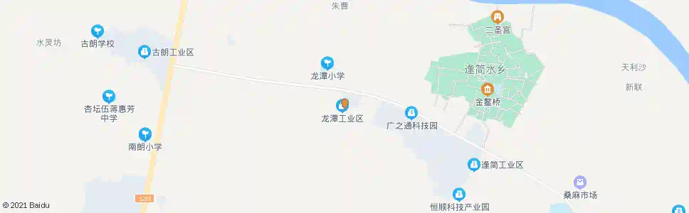 佛山龙潭工业区_公交站地图_佛山公交_妙搜公交查询2025