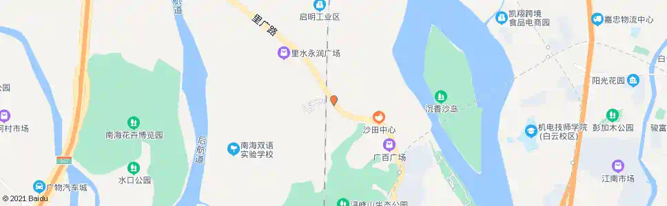 佛山洲村_公交站地图_佛山公交_妙搜公交查询2025