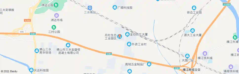 佛山生态工业园_公交站地图_佛山公交_妙搜公交查询2025
