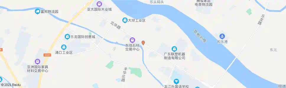 佛山坦东市场_公交站地图_佛山公交_妙搜公交查询2025