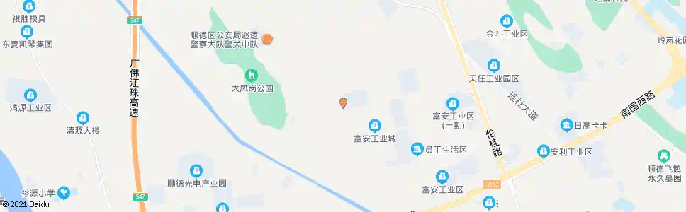 佛山连花路口_公交站地图_佛山公交_妙搜公交查询2025