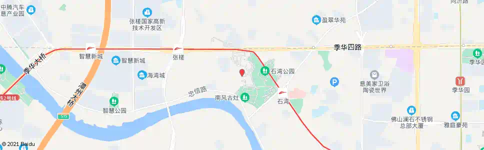 佛山凤凰路_公交站地图_佛山公交_妙搜公交查询2025