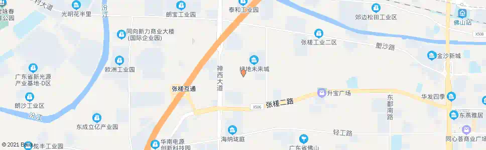 佛山昌荣路南_公交站地图_佛山公交_妙搜公交查询2025