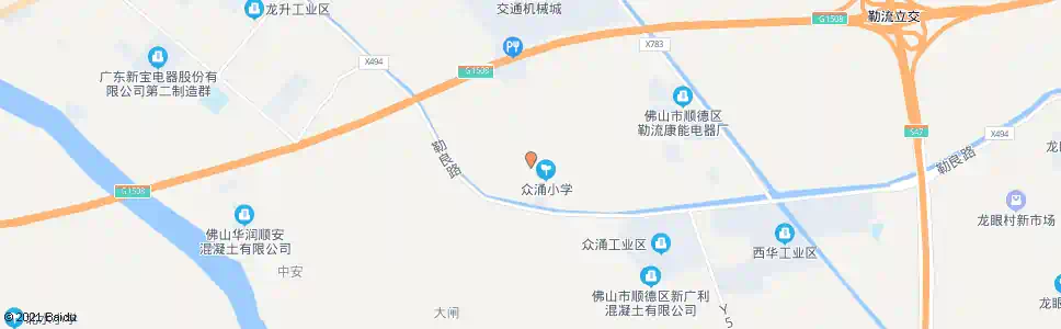 佛山莲塘站_公交站地图_佛山公交_妙搜公交查询2025