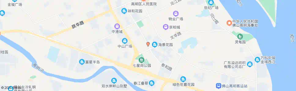 佛山沛明小学_公交站地图_佛山公交_妙搜公交查询2025
