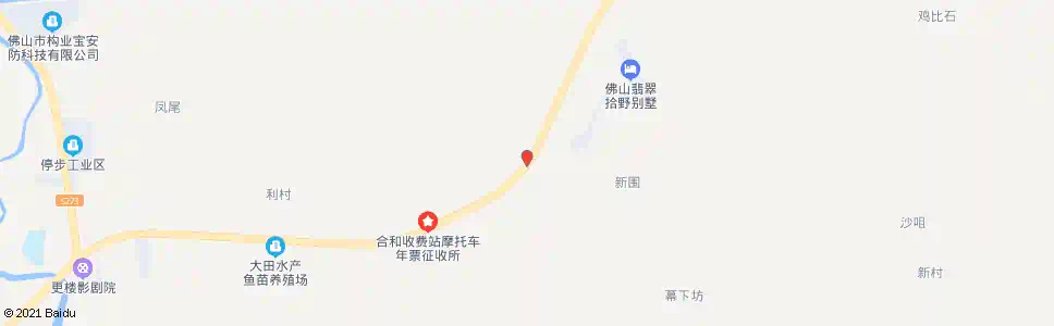 佛山新围村_公交站地图_佛山公交_妙搜公交查询2025