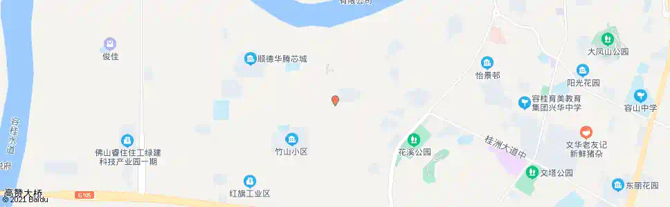 佛山四基市场_公交站地图_佛山公交_妙搜公交查询2025