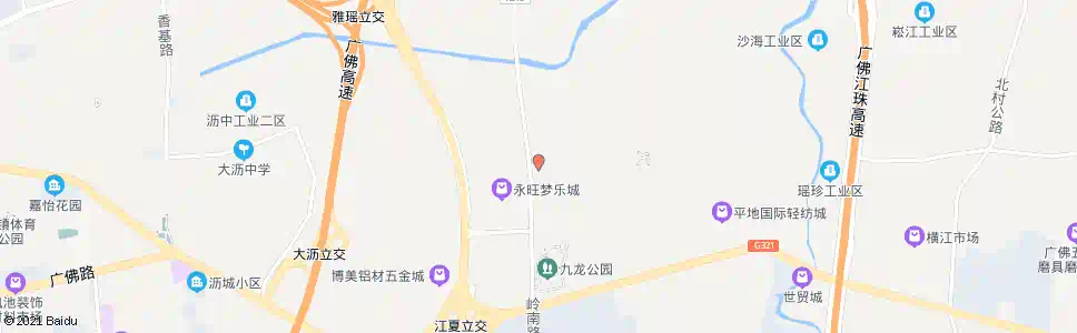 佛山联滘工业区_公交站地图_佛山公交_妙搜公交查询2025