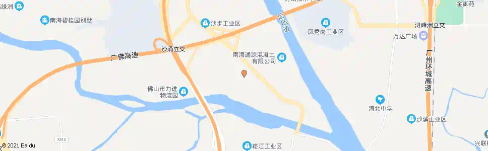 佛山合生君景湾_公交站地图_佛山公交_妙搜公交查询2025