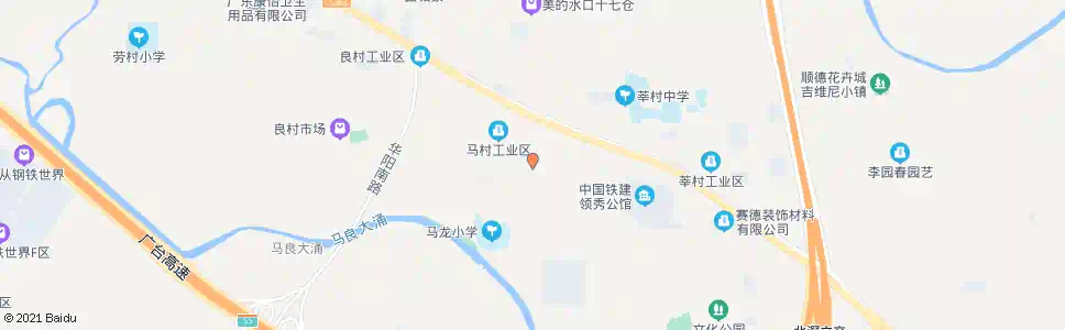 佛山马龙村委会_公交站地图_佛山公交_妙搜公交查询2025
