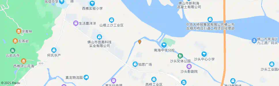 佛山西入口站_公交站地图_佛山公交_妙搜公交查询2025