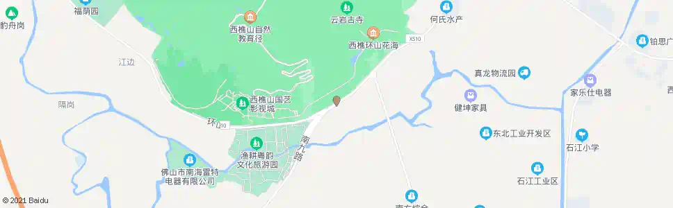 佛山蓼江村_公交站地图_佛山公交_妙搜公交查询2025