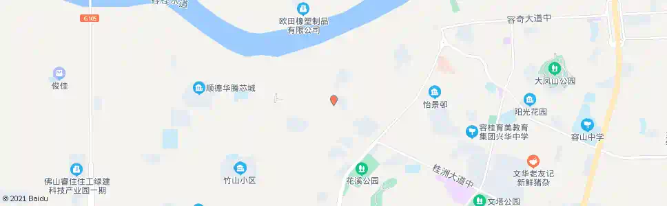 佛山幸福小学_公交站地图_佛山公交_妙搜公交查询2025