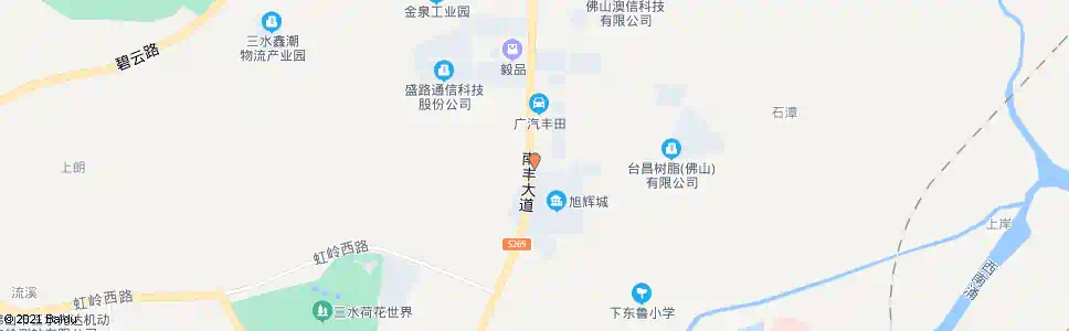 佛山邓岗村委会_公交站地图_佛山公交_妙搜公交查询2025