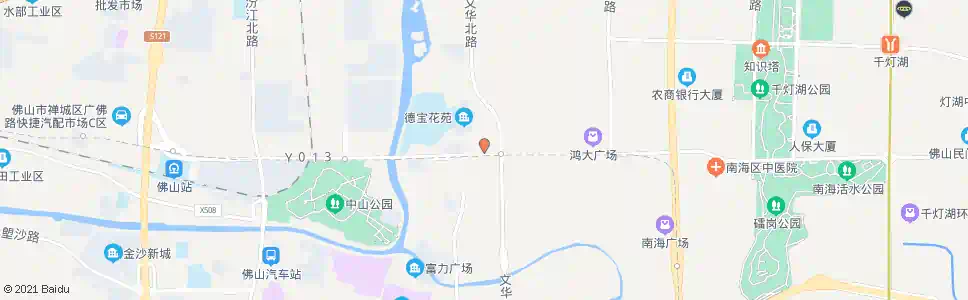 佛山海三路西_公交站地图_佛山公交_妙搜公交查询2025