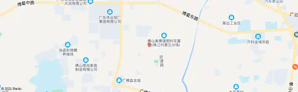 佛山群二村口_公交站地图_佛山公交_妙搜公交查询2025