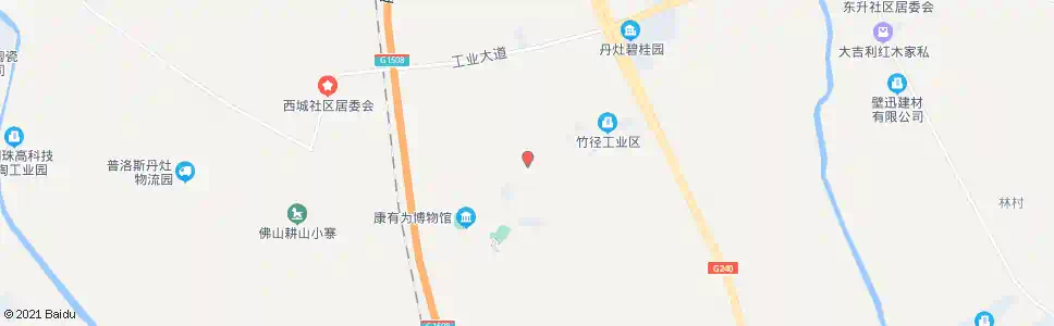 佛山银丰路中_公交站地图_佛山公交_妙搜公交查询2025