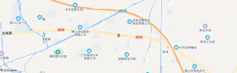 佛山沙咀工业区_公交站地图_佛山公交_妙搜公交查询2025