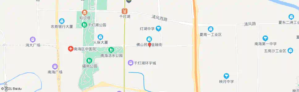佛山长堤(民间金融街)_公交站地图_佛山公交_妙搜公交查询2025