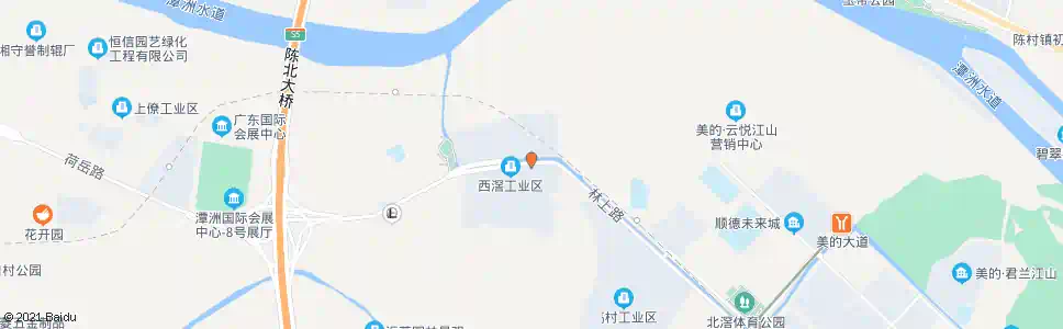 佛山林上路_公交站地图_佛山公交_妙搜公交查询2025