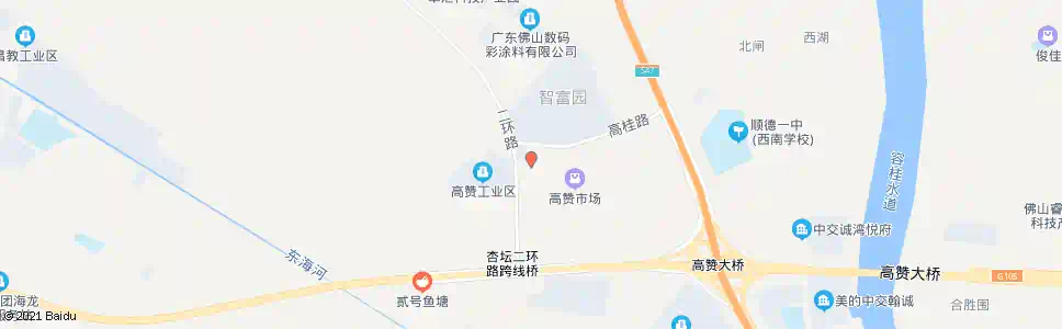 佛山西河里_公交站地图_佛山公交_妙搜公交查询2025
