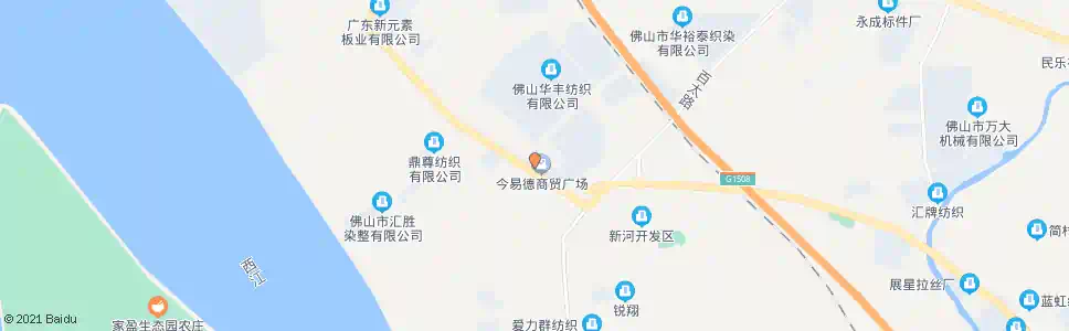 佛山今易德市场(河岗大道)_公交站地图_佛山公交_妙搜公交查询2025
