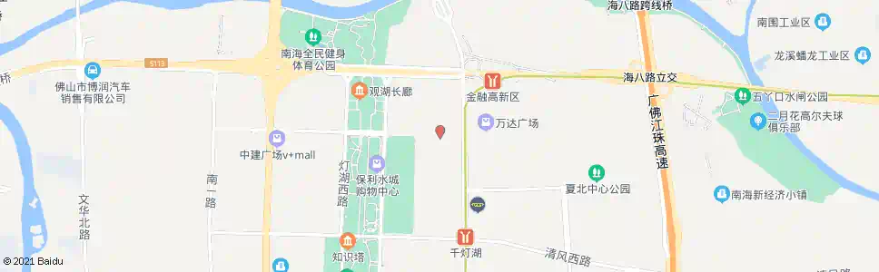 佛山海三路东_公交站地图_佛山公交_妙搜公交查询2025