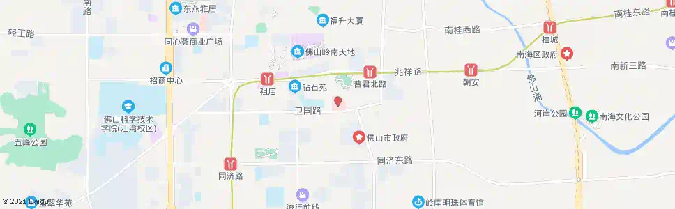 佛山广医二院_公交站地图_佛山公交_妙搜公交查询2025