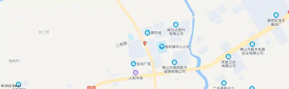 佛山杨和文化广场_公交站地图_佛山公交_妙搜公交查询2025