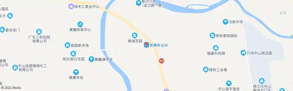 佛山黄圃客运站_公交站地图_佛山公交_妙搜公交查询2025