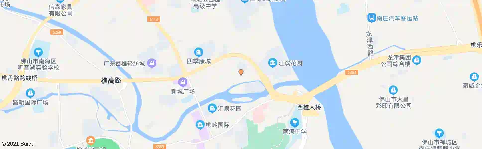 佛山解放村东_公交站地图_佛山公交_妙搜公交查询2025