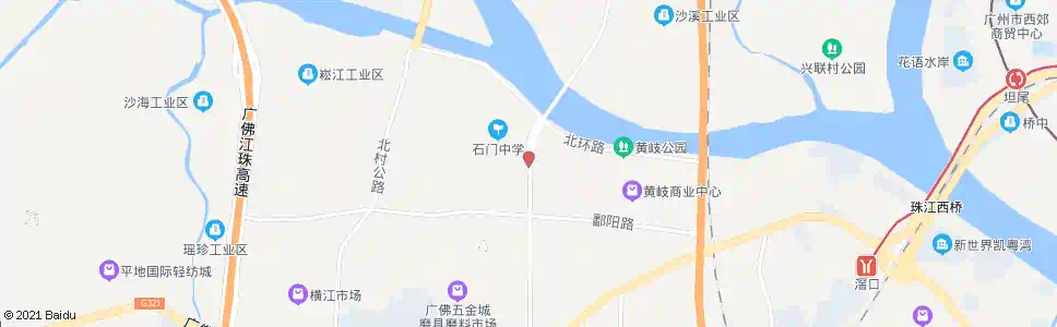 佛山石中路口_公交站地图_佛山公交_妙搜公交查询2025