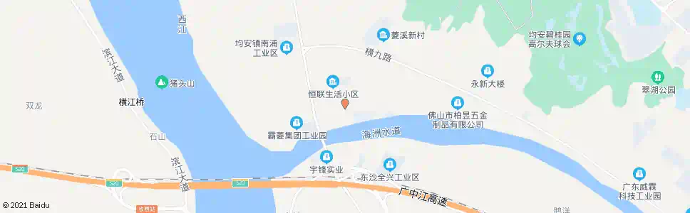 佛山太平圩_公交站地图_佛山公交_妙搜公交查询2025