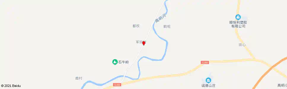 佛山军田_公交站地图_佛山公交_妙搜公交查询2025