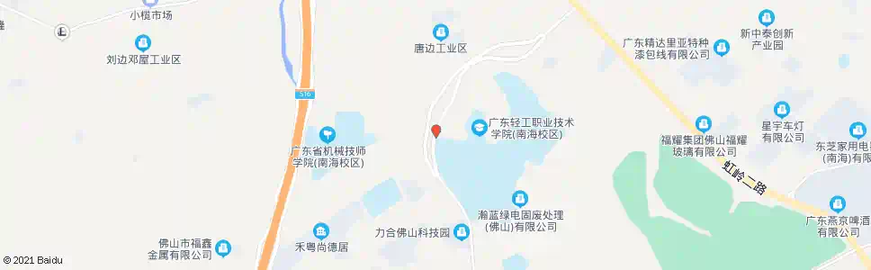 佛山狮山大学城_公交站地图_佛山公交_妙搜公交查询2025
