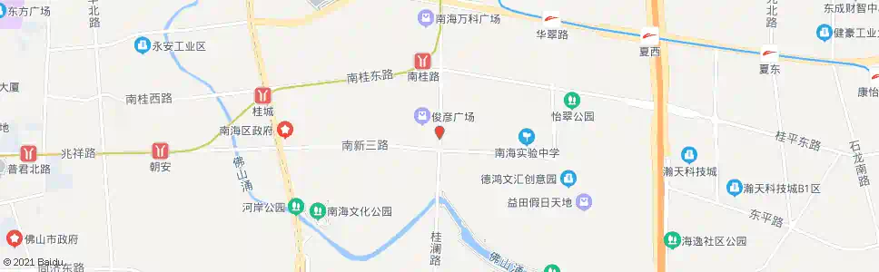 佛山石啃桥北_公交站地图_佛山公交_妙搜公交查询2025
