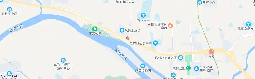 佛山永兴村_公交站地图_佛山公交_妙搜公交查询2025
